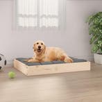 vidaXL Hondenmand 71,5x54x9 cm massief grenenhout, Verzenden