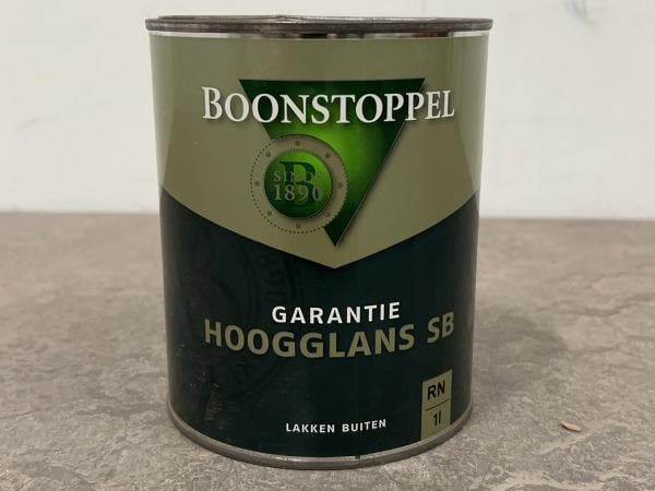 Veiling - 3x Boonstoppel lak hoogglans SB Basis RN 1L, Doe-het-zelf en Bouw, Verf, Beits en Lak