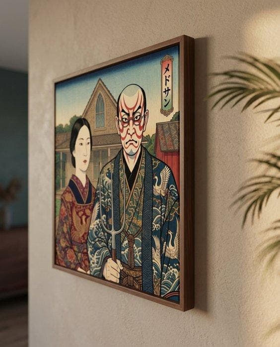 MEDSAN - Edo Gothic () - Hand Signed, Antiek en Kunst, Kunst | Designobjecten