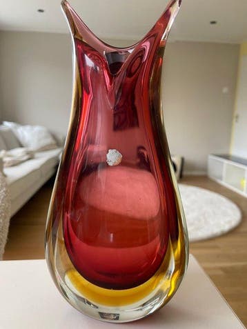 Murano - Vaas - Sommerso - Muranoglas - Murano Sommerso