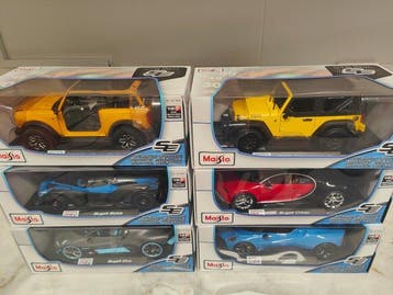 Maisto 1:18 - Model sportwagen (6) - 2014 Jeep WRANGLER;, Nieuw