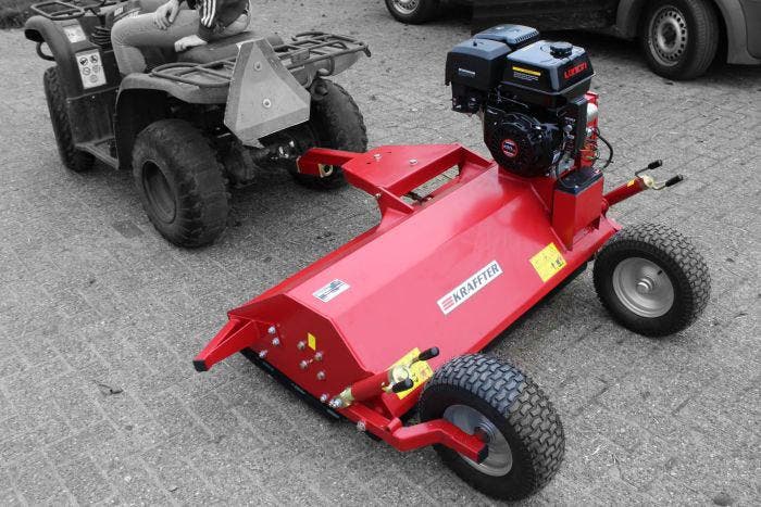 Kraffter ATV/quad klepelmaaier 120 met 15 pk benzine motor, Zakelijke goederen, Landbouw | Werktuigen