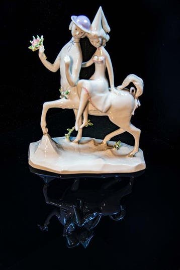 Rosenthal, Raymond Peynet - Figurine - Centaur met Prinses -, Antiquités & Art