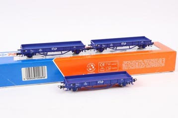 Roco H0 - 44084 - Ensemble de wagons de marchandises pour, Hobby en Vrije tijd, Nieuw