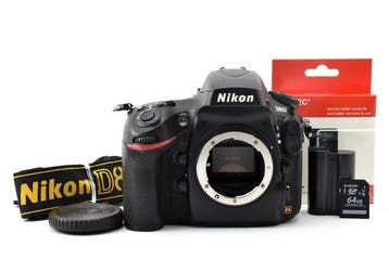 Nikon D800 Shutter Count 1290 Body Digitale reflex camera, Nieuw