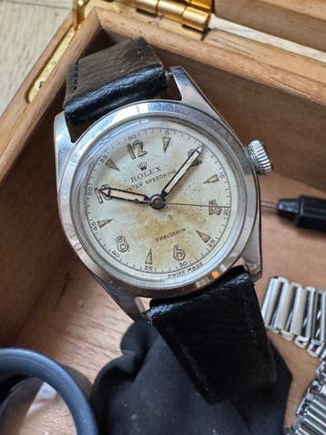 Rolex - Oyster Precision Speeedking Tropical Dial - Zonder, Nieuw