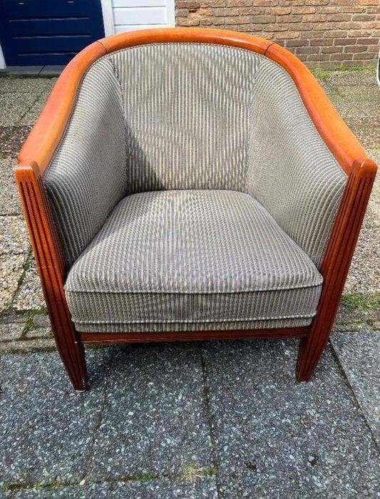 Collezione Cesano - Fauteuil - Hout, Textiel, Antiquités & Art, Curiosités & Brocante