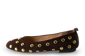 Stefano Lauran Ballerinas in maat 39 Bruin, Kleding | Dames, Bruin, Verzenden, Ballerina's, Zo goed als nieuw