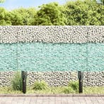 vidaXL Tuinstenen Turquoise 12 cm Glas, Tuin en Terras, Tegels en Klinkers, Verzenden, Nieuw