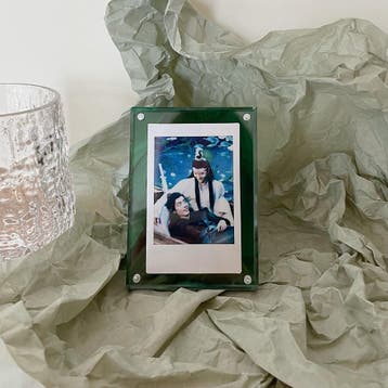 3-inch Fotolijst Acryl Lijstje Groen Geschikt voor Fujifilm, Verzenden