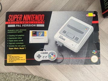 Nintendo - Snes - Super Nintendo Entertainment System (PAL), Nieuw