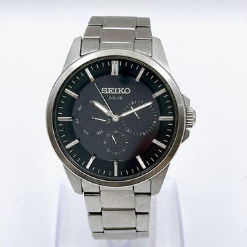 Seiko - Solar - Zonder minimumprijs - V14J-0AX0 - Heren -