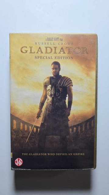 GLADIATOR (VHS), Cd's en Dvd's, Gebruikt