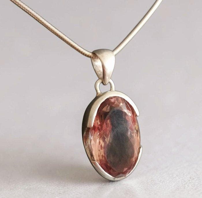 Zeldzame natuurlijke ametrine. Amethist en citrien in, Verzamelen, Mineralen en Fossielen