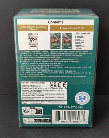 Bandai Booster bundle - One Piece - 1x One Piece Double Pack, Nieuw