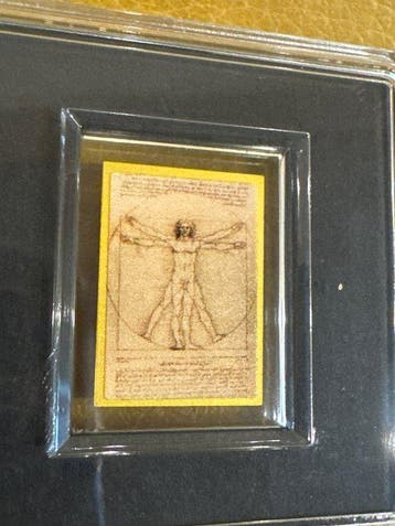 Tokelau. 1 Dollar Leonardo Da Vinci - Vitruvian Man, 1/500