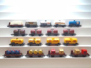 Lima H0 - Wagon de marchandises pour trains miniatures (17)