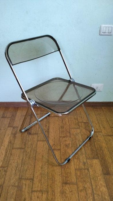 Anonima Castelli - Giancarlo Piretti - Klapstoel - Plia, Antiquités & Art, Curiosités & Brocante