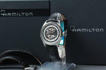 Hamilton - Jazzmaster Viewmatic Skeleton - H425551,, Nieuw