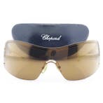 Chopard - Mask Beige-Brown and Silver Tone Chopard Temple, Bijoux, Sacs & Beauté