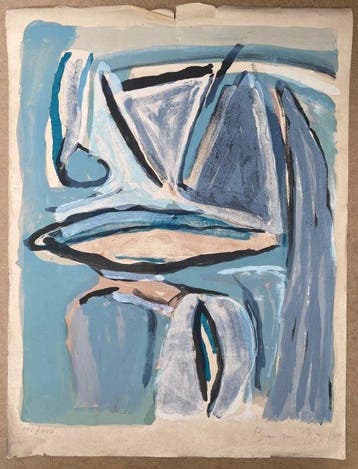 Bram van Velde (1895-1981) - Abstraction, Antiek en Kunst