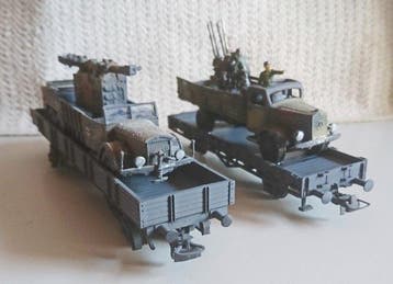 Märklin, Roco H0 - Modeltrein goederenwagon (2) -