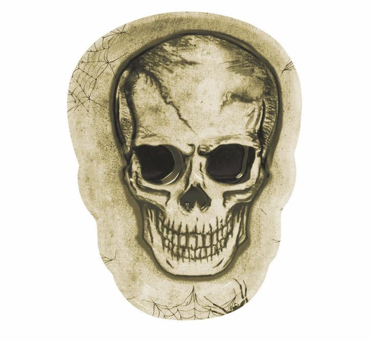 Halloween Dienblad Skelet 25cm, Hobby & Loisirs créatifs, Articles de fête, Envoi