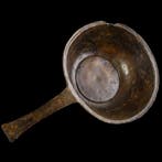 Oud-Romeins Brons Libations bowl, Patera, in zeldzaam