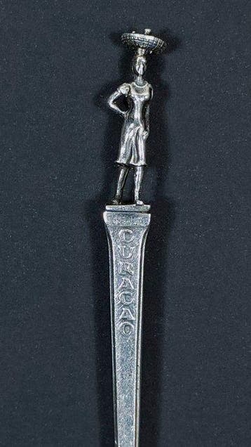 Cuillère - Argent 925 - Curaçao, Antiquités & Art