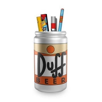 The Simpsons Duff Beer 3D Pennenhouder + Schrijfset, Ophalen of Verzenden, Nieuw