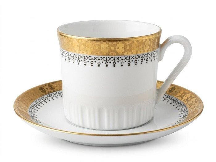 Kahla Atelier - Koffieservies (27) - Kantate - Porselein, Antiek en Kunst, Antiek | Meubels | Tafels