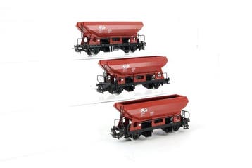 Märklin H0 - 4641 - Modeltrein goederenwagon (3) - Drie