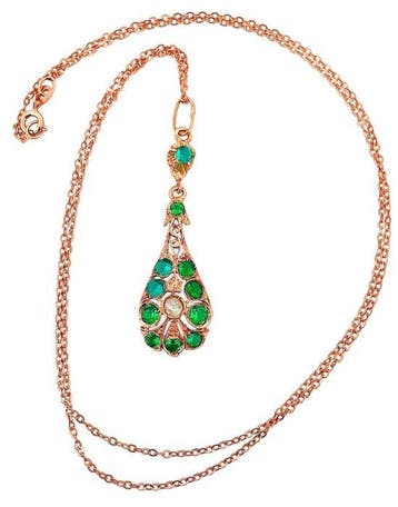 Sans prix de réserve - Collier - 9 carats Or rose, Argent, Nieuw