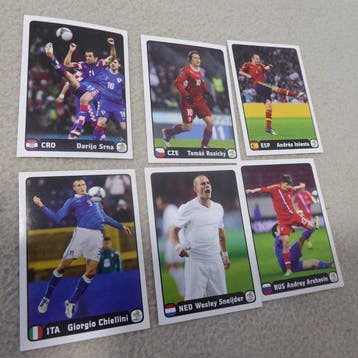 2012 Panini Euro 2012 2 x Euro 2012 + 2 x Coca Cola