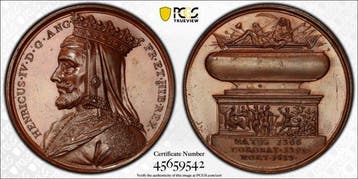Verenigd Koninkrijk. Henry IV. Medal 1731 - Jean Dassier -, Timbres & Monnaies