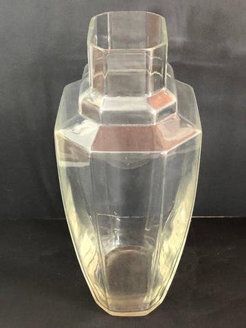 Vaas - Glas - Art Deco-vas, Antiek en Kunst