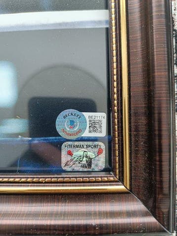 Mike Tyson - Beckett Authentication Services
