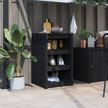 vidaXL Keukenkast voor buiten MEPPEL 55x55x92 cm massief, Verzenden, Nieuw