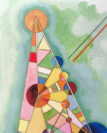 Wassily Kandinsky (1866-1944) (after) - Multi Colored