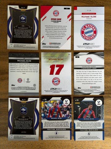 2024/25, 2023/24 Panini Select, Prizm, Topps Chrome Michael
