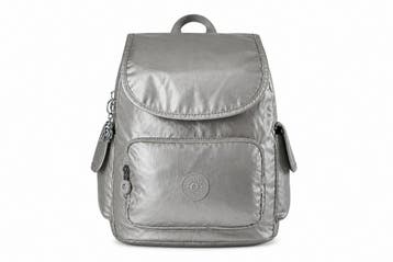 Kipling Rugzak Zilver, Kipling, Verzenden, 25 tot 40 cm, Zo goed als nieuw