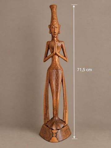 Balinees Art Deco houtsnijwerk - Beeld - Indonesië