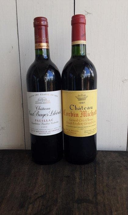 1999 Château Haut-Bages Libéral & 1997 Château Corbin, Collections, Vins
