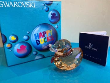 Swarovski - Swarovski - Beeldje, Happy Duck - Happy Chloe -