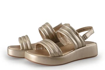 Mexx Sandalen in maat 38 Goud, Vêtements | Femmes, Verzenden, Sandalen of Muiltjes