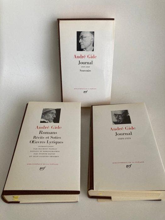 André Gide - [Pléiade] Romans; Journal 1889-1939; Journal, Antiek en Kunst, Antiek | Boeken en Manuscripten