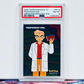 Pokémon Graded card - PROFESSOR OAK #HV12 - Pokémon - PSA 8, Nieuw