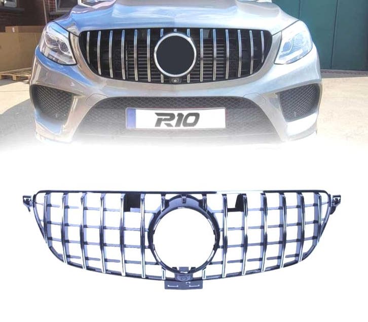 Calandre Pour Mercedes Classe Gle W166 X292 Amg 15-18 Look G, Autos : Pièces & Accessoires, Carrosserie & Tôlerie, Envoi