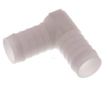 Connecteur de tuyau coudé POM 25 mm (1) [2 Pièces], Verzenden, Nieuw