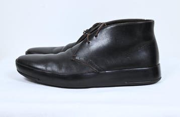 Prada Leather Desert Boots - Laarzen - Maat: EU 41